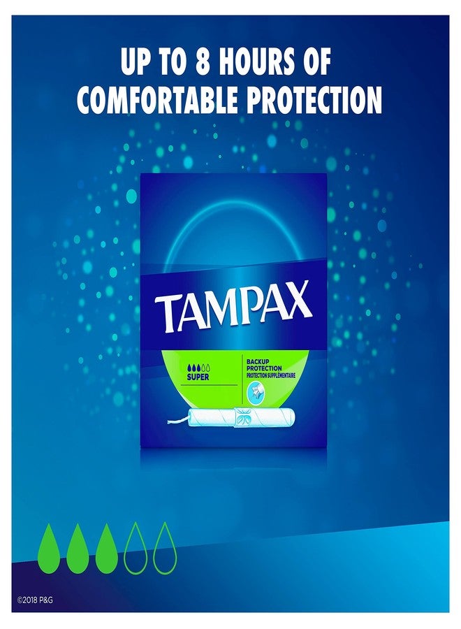 Tampax Cardboard Applicator Tampons, Super Absorbency 40 ea (Pack of 5) - Image 3